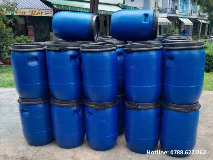 Thùng ủ rác hữu cơ để ủ phân compost tại nhà Thung-u-rac-huu-co-econamdu-1